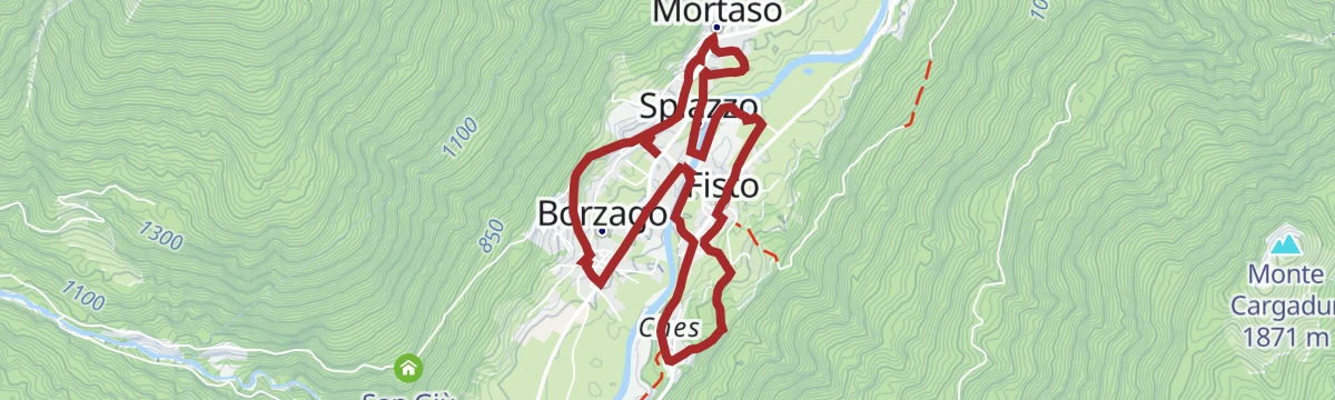 Route map: Tour of Historic Centers